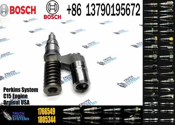 Diesel Common Rail Fuel Injector for Scania Excavator Engine Model 1734493 1766549 1920420