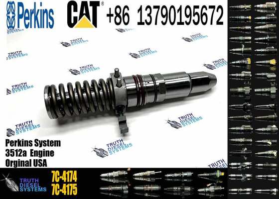 New Diesel Engine Injector 7W-2269 7C-4174 7E-3384 7C-9577 7E-8836 7E-3382 7C-4184 for C-aterpillar C3512A Common Rail Steel