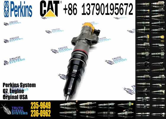 Excavator Injector 235 9649 2359649 235-9649 for C-9 Engine Parts Diesel Nozzle Assembly Auto Parts