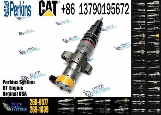 268-9577 Diesel Engine Fuel Injector Construction Machinery Engine Parts for C7 Engine 324d 325d 326d 329d Excavators