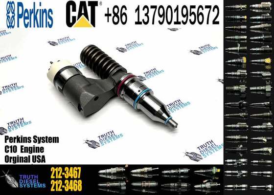 Excavator Injector 212 3467 2123467 212-3467 for C10 Engine Parts Diesel Nozzle Assembly
