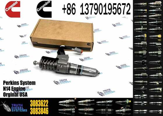 New Construction Machinery Fuel Injector Parts for C-UMMINS Diesel Engine Model N14 Replacement Parts 3411766 3083846 3083622