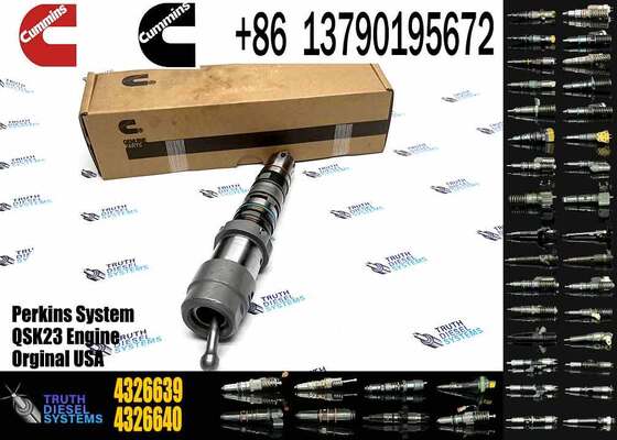 New Construction Machinery Fuel Injector for QSK60 & for C-UMMINS Diesel Engine Models 4928349 4326639 4088427 4326640