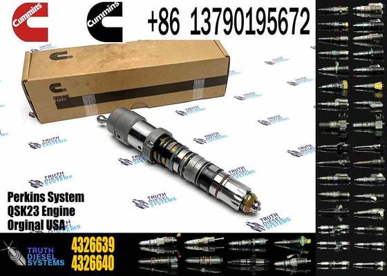 New Construction Machinery Fuel Injector for QSK60 & for C-UMMINS Diesel Engine Models 4928349 4326639 4088427 4326640