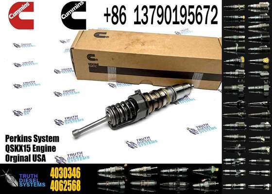 New Construction Machinery Fuel Injector for QSKX15 Diesel Compatible for CUM-MINS Diesel Engine-Part Numbers 1846348 4030346