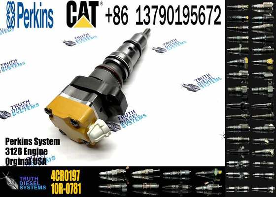 New Diesel Engine Injector 1OR-1267 188-1320 10R-9237 173-9379 10R-0781 4CR0197 156-8895 for Ca-terpillar C3126 Common Rail Steel