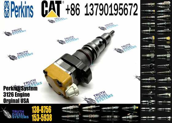 Excavator Injector 138-8756 1388756 for 3126 Engine Parts Diesel Nozzle Assembly