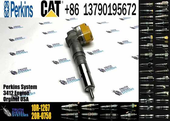 New 3412E 3408 Diesel Fuel Injector for Excavator Engine Parts 232-1171 10R-1267 232-1183 10R-1266 4CR01974