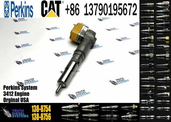 YS Fuel Injector 104-3377 174-7526 111-7916 138-8754 0R-8624 for 3408E 3412E Engine 769D 773D 775D 631E 633E 637E 651E 657E 6