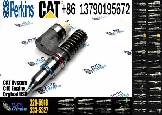 Excavator Injector 10R1814 10R-1814 2295918 229-5918 for C12 Engine Parts Diesel Nozzle Assembly