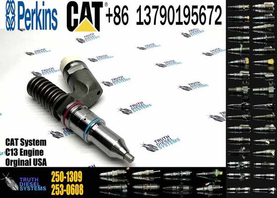 Genuine Brand New for C-aterpillar C13 Fuel Injector 250-1309 249-0705 10R-3147 10R-2977 10R-1305 Construction Machinery Parts