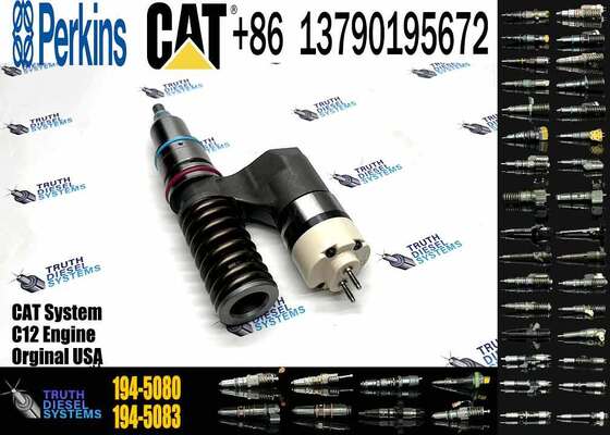 Excavator Loader Parts 2123460 10R-0960 161-1708 194-5080 223-5327 223-5328 212-3460 Diesel Engine C10 12 Fuel Injector Assembly