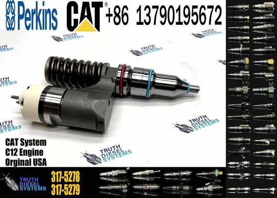 Excavator Injector 1705240 170-5240 20R0055 20R-0055 3175278 317-5278 for C12 Engine Parts Diesel Nozzle Assembly Auto Parts