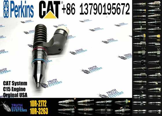 Excavator Injector 2530618 253-0618 10R2772 10R-2772 for C18 Engine Parts Diesel Nozzle Assembly