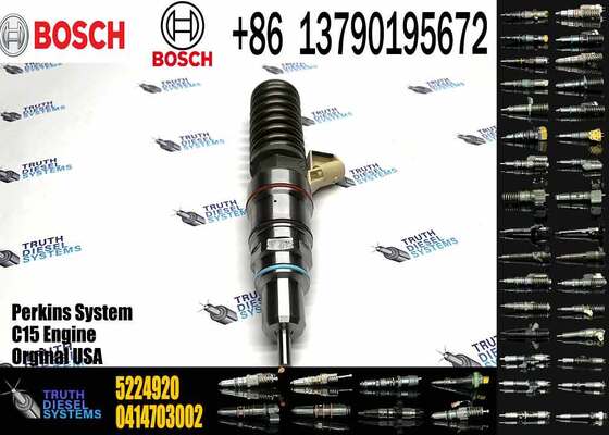 Hot Sell Common Rail Fuel Injector 0414703003 0414703005 0414703007 5224920 for Detroit Series 60 N3 14.0L Diesel Engine