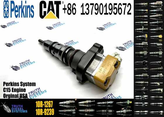 New Diesel Engine Injector 1OR-1267 188-1320 10R-9237 173-9379 10R-0781 4CR0197 156-8895 for Cater-pillar C3126 Common Rail Steel
