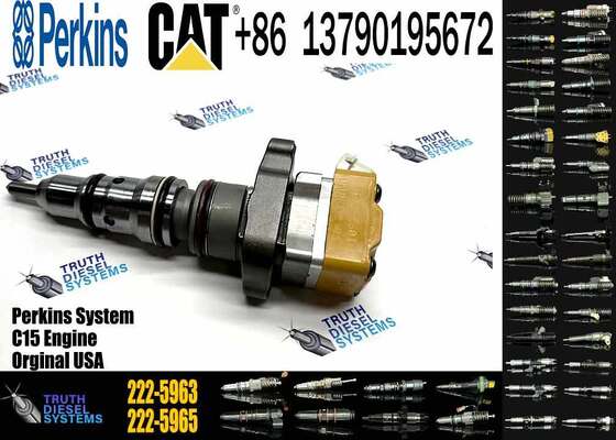 Excavator Injector 10R-1262 10R1262 222-5963 2225963 204-6714 2046714 EX631262 for 3126 Engine Parts Diesel Nozzle Assembly