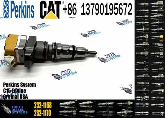 C-AT 3408E 3412E Diesel Engine Parts 232-1168 0001325663 10R1266 232-1183 232-1173 174-7528 2321168 Fuel Injector