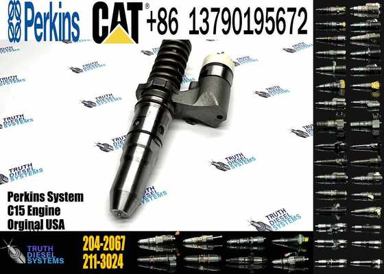 Excavator Parts 3512B Diesel Engine New Fuel Injector 204-2067 229-1631 245-8272 246-1854 250-1311 for Excavator