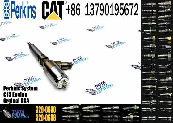 320D Diesel Common Rail Fuel Injectors 10R-7672 320-0680 for C4.4 C6.6 Engine 2645A747