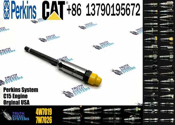 Excavator Diesel Common Rail Fuel Injector Assembly 4W-7015 4W7015 4W-7016 4W7017 4W7018 4W7019 1705181 Fuel 3204 3208