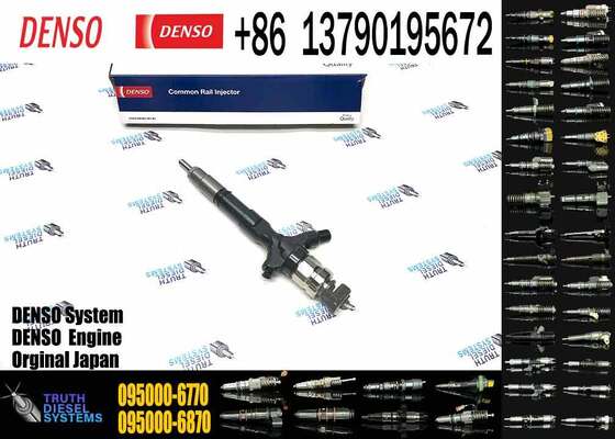 Diesel Fuel Injector 23670-39145 095000-6770 for Toyota Hiace 2KD Common Rail Injection Valves 23670-30150