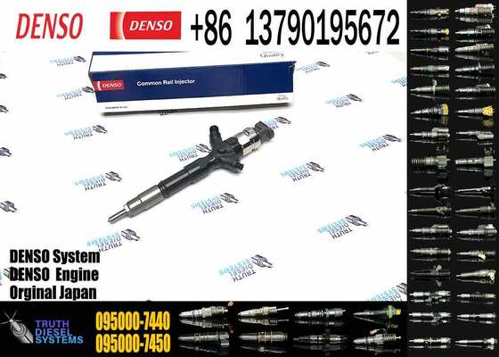 New Quality Diesel Common Rail Injector 095000-7440 095000-7441 095000-7442 23670-39165 for for to-yota 1KD-FTV