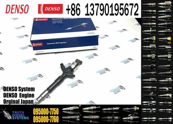 High Quality Common Rail Injector Diesel Fuel Injector 095000-7750 23670-39276 for Toyota