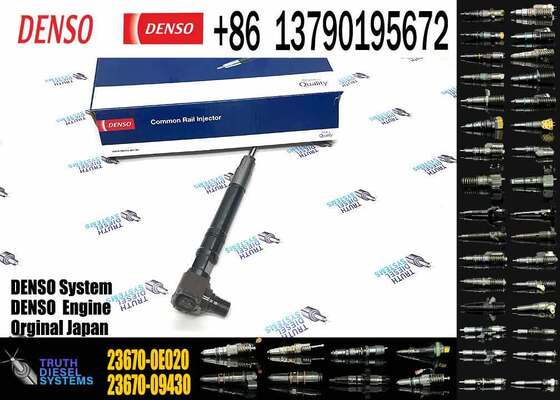 Fuel Injector 295700-0090 23670-0E020 for 2.8L 1GD 295700-0512 295700-0530 295700-0150 295700-0520