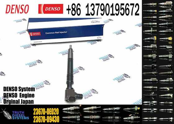 Fuel Injector 295700-0090 23670-0E020 for 2.8L 1GD 295700-0512 295700-0530 295700-0150 295700-0520