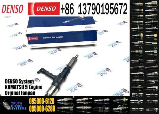 Fuel Injector 095000-6120 095000-6121 for Komatsu Saa6d140e-5 Saa6d170 Engine